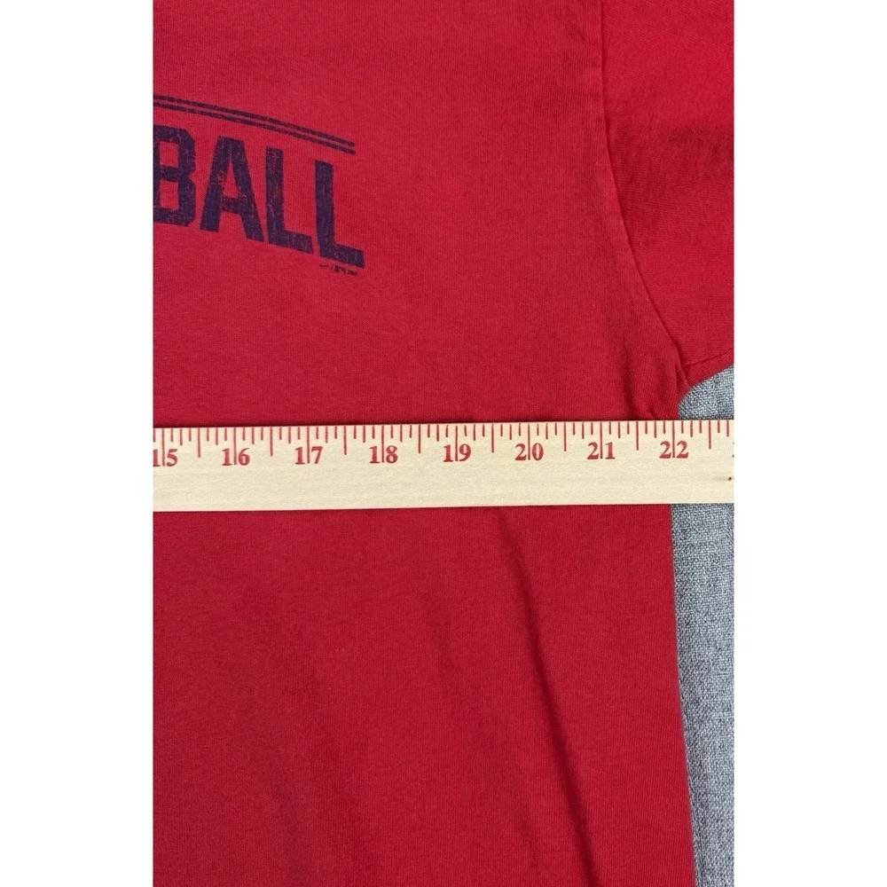 Nike Team Boston Red Sox Baseball T Shirt Mens Large Red MLB Vintage Swoosh